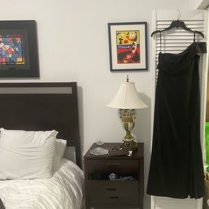 Black Evening Gown by Aqua, worn once, Purchased at Bloomingdale’s